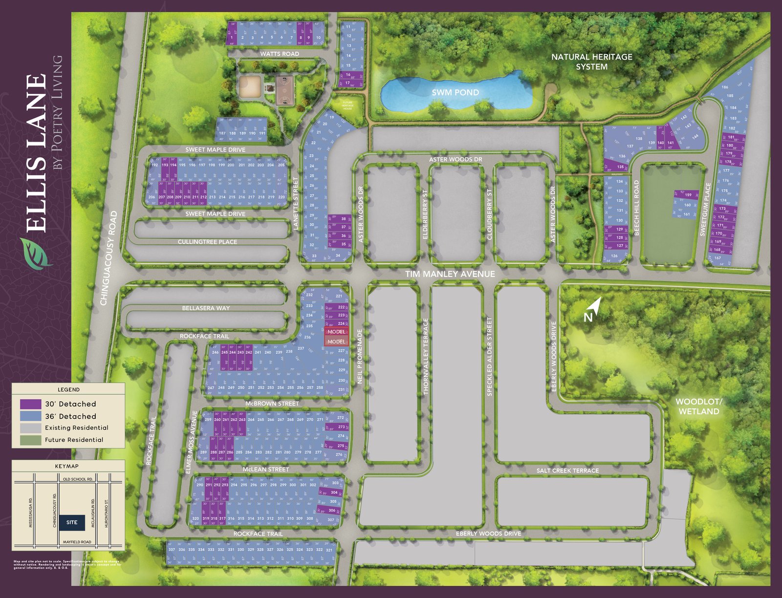 Ellis Lane Siteplan